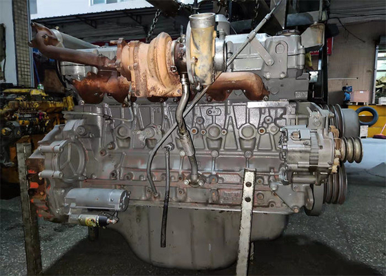 6HK1 Używany zespół silnika do koparki ZX330-3 / SY285C Elektroniczne chłodzenie wodne